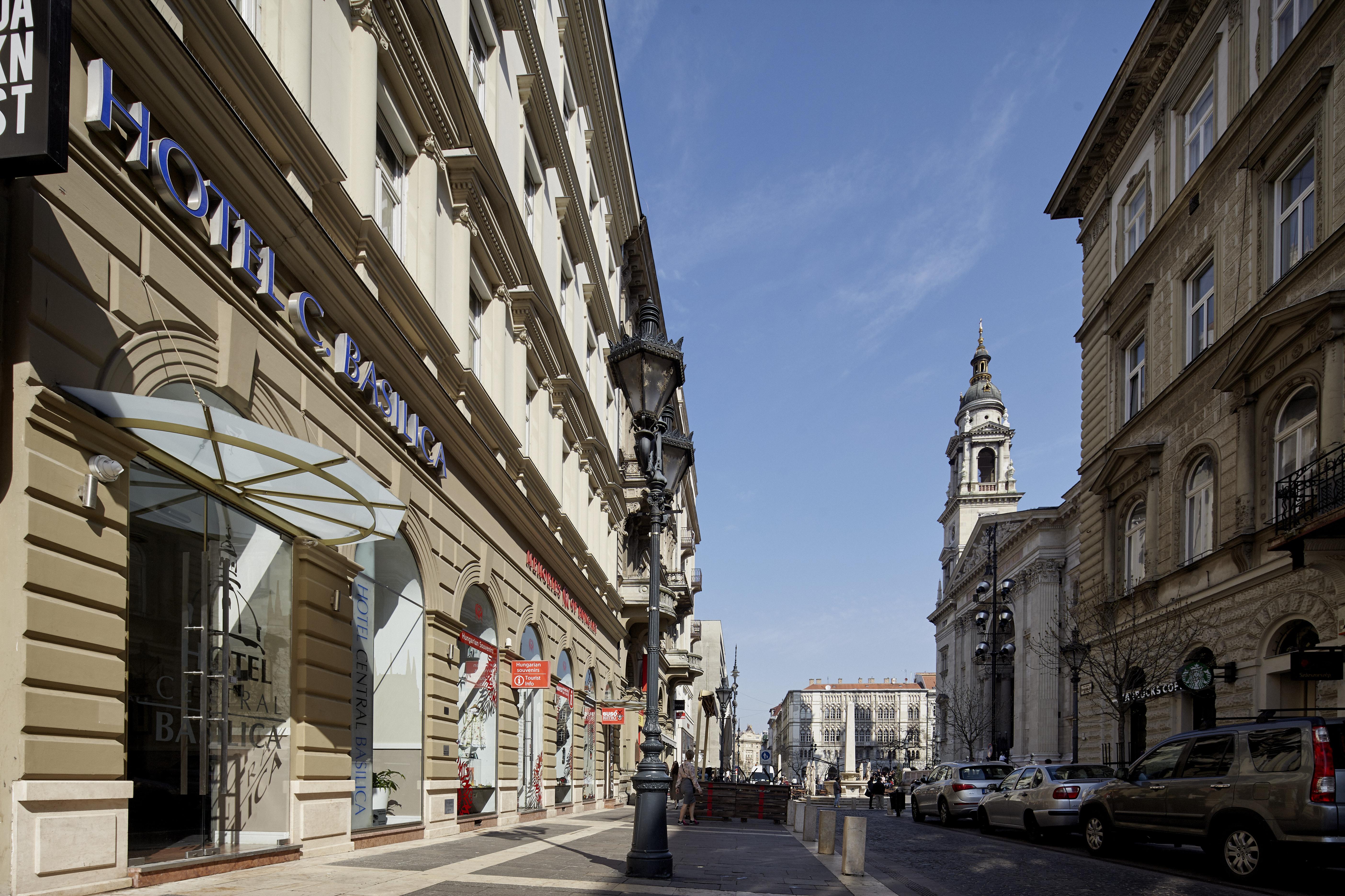 Hotel Central Basilica Budapeste Exterior foto
